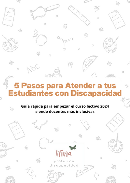 Guía de 5 Pasos para Atender a tus Estudiantes con Discapacidad